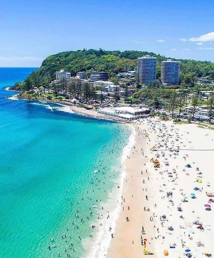 골드코스트 Oceania On Burleigh Beach 아파트 호텔 외부 사진